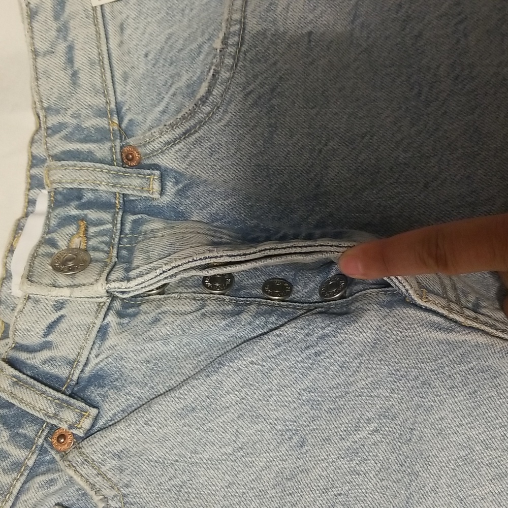NWT Zara Denim Shorts Women's Size 4 Color Light Blue - Picture 8 of 10